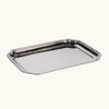 Andrea Polished Brass Tray, Large
