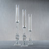 Valentina Crystal Candle Holder, Medium
