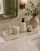 Claire Crystal Glass Vanity Tray