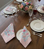 Blockprinted Cotton Napkins (Sanganer Rose)