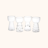 Amélie Assorted Glass Vases, Set of 4