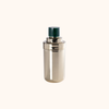 Spiga Stainless Steel Cocktail Shaker, Gold with Emerald Cap