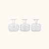 Unique Glass Vases (Set of 3)